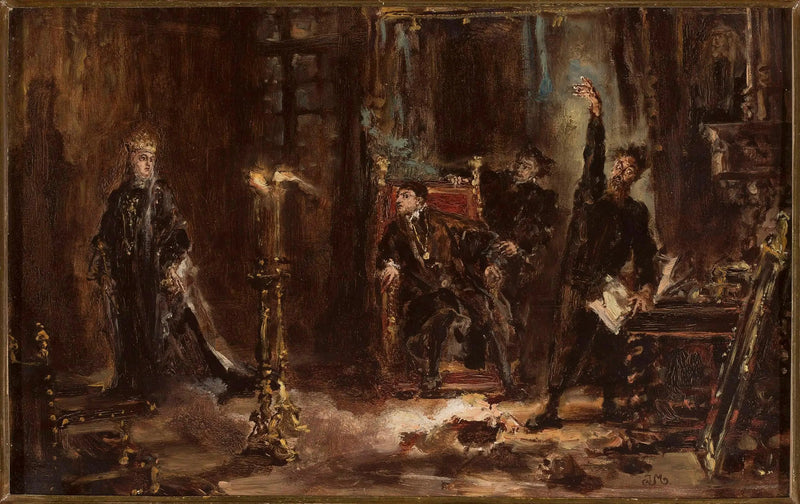 Twardowski die de geest van Barbara oproept voor Sigismond Auguste, schets - Jan Matejko

Source:
Twardowski invoquant l'esprit de Barbara pour Sigismond Auguste, croquis - Jan Matejko