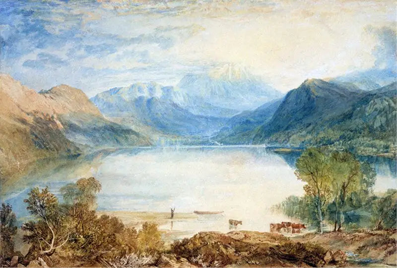 Ullswater vanuit Gobarrow Park - J. M. W. Turner