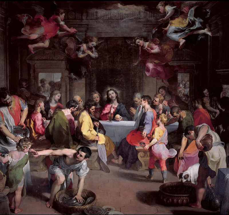 Laatste Avondmaal - Federico Barroci