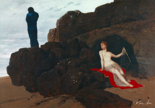 Ulysse et Calypso - Arnold Böcklin - Reproductions de tableaux et peintures haut de gamme