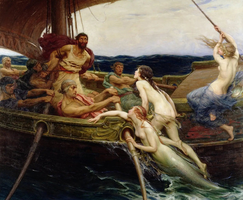 Ulysses en de sirenes - Herbert Draper

Source:
Ulysse et les sirènes - Herbert Draper