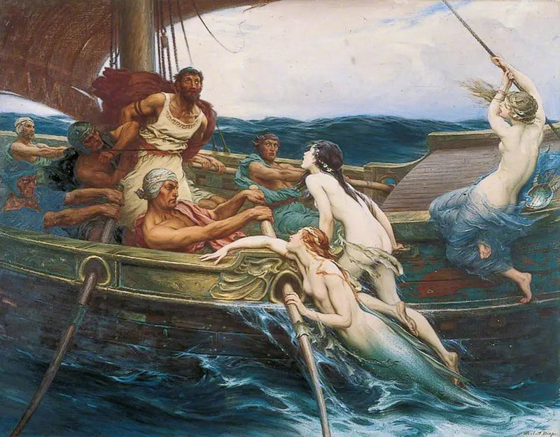 Ulysses en de sirenes - Herbert Draper

Source:
Ulysse et les sirènes - Herbert Draper