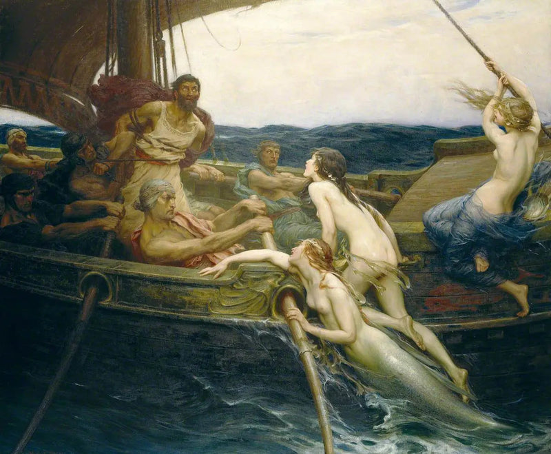 Ulysses en de sirenes - Herbert Draper

Source:
Ulysse et les sirènes - Herbert Draper