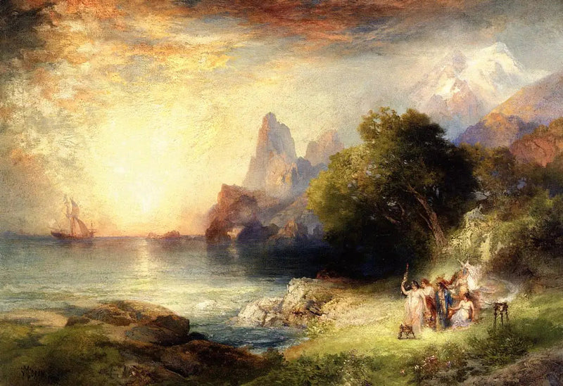 Ulysse en de sirenes - Thomas Moran

Source:
Ulysse et les sirènes - Thomas Moran