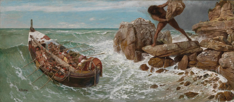 Ulysses en Polyphème - Arnold Böcklin

Source:
Ulysse et Polyphème - Arnold Böcklin