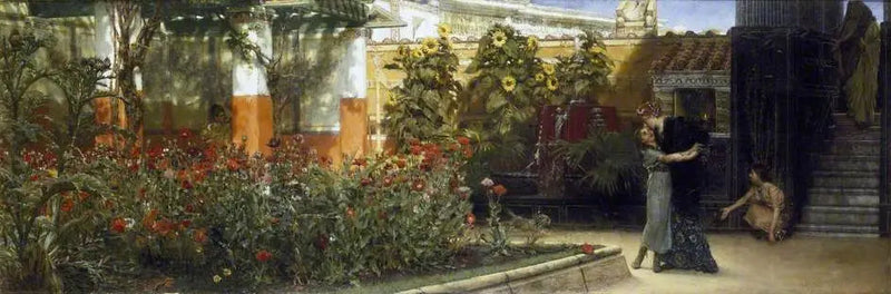 Een hartelijk welkom - Lawrence Alma-Tadema