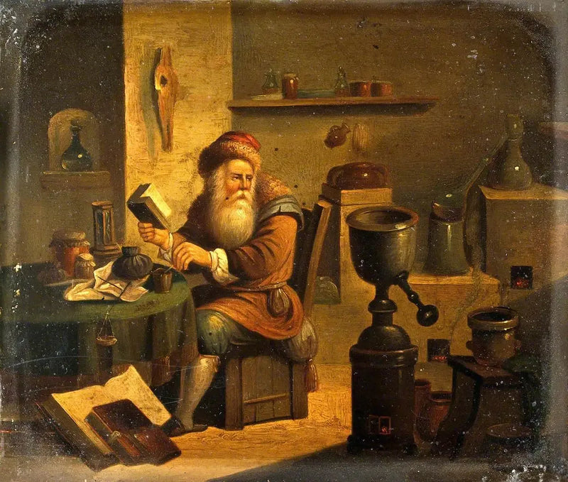 Een alchemist in zijn laboratorium - David Teniers de Jonge

Source:
Un alchimiste dans son laboratoire - David Teniers le Jeune