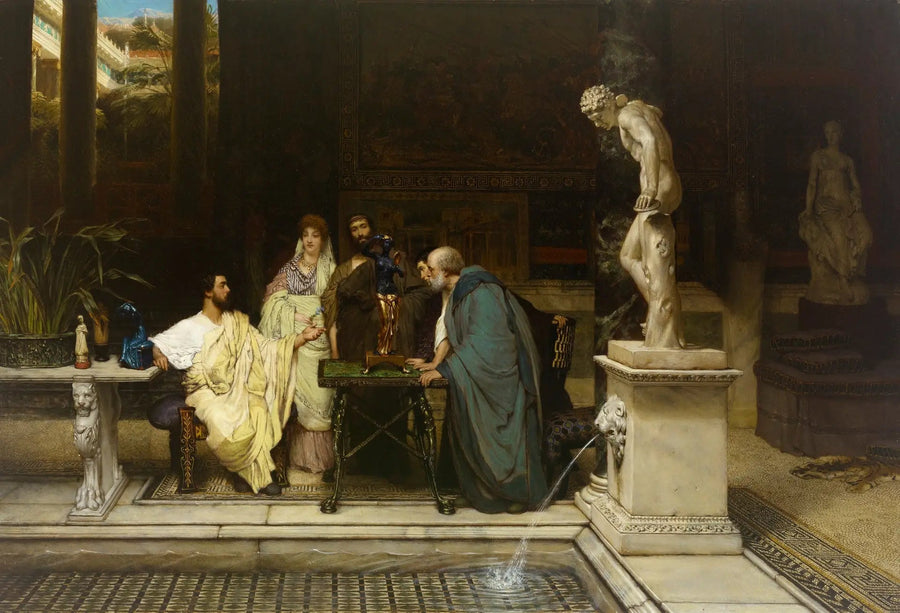 Een kunstliefhebber - Lawrence Alma-Tadema