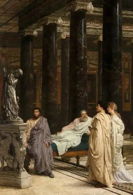 Een kunstliefhebber - Lawrence Alma-Tadema