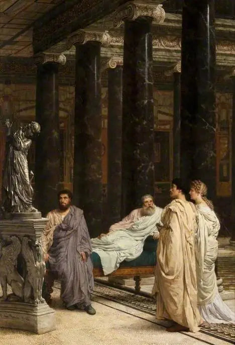 Een kunstliefhebber - Lawrence Alma-Tadema