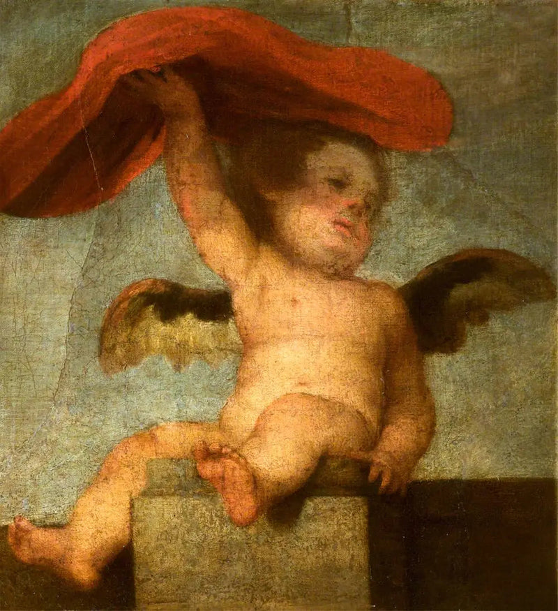 Een engel-putto die iets rood vasthoudt: een fragment - Bartolomé Esteban Murillo

Source:
Un ange-putto tenant quelque chose de rouge : un fragment - Bartolomé Esteban Murillo