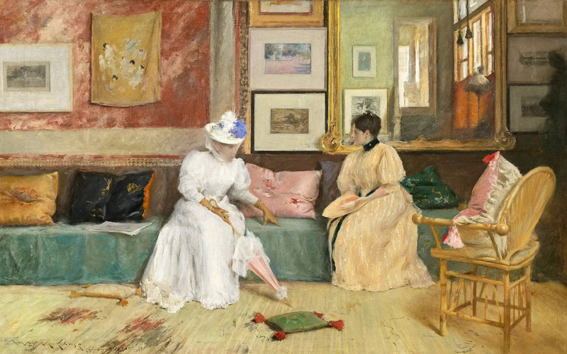 Vriendschappelijk appel - William Merritt Chase

Source:
Un appel amical - William Merritt Chase