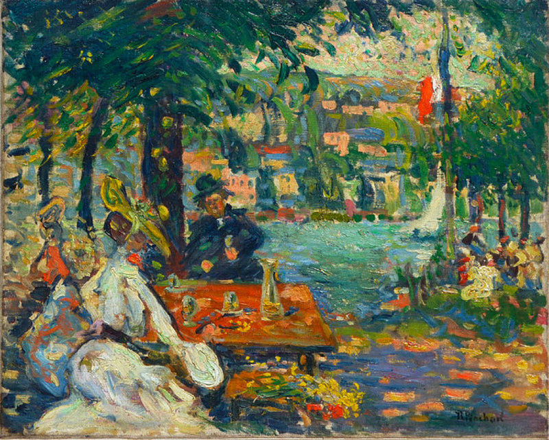 Een middag op het Kersen-eiland - Robert Antoine Pinchon