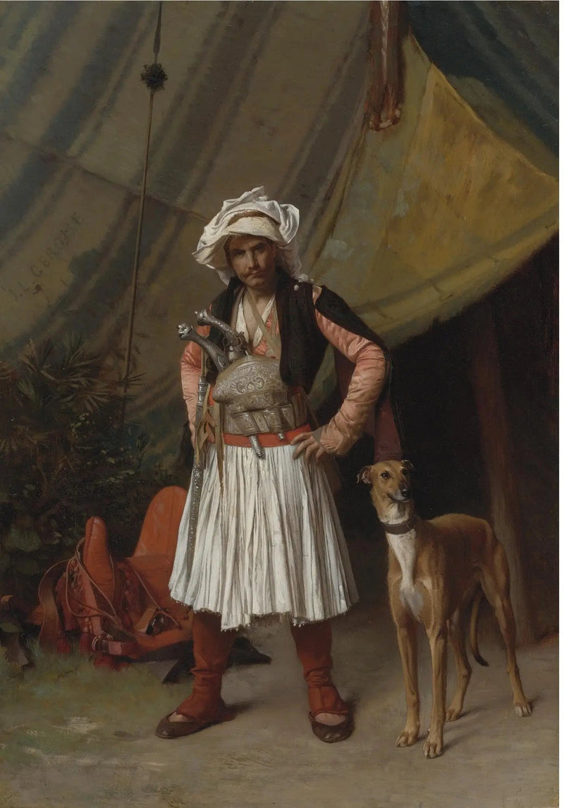 Een Arnaut - Jean-Léon Gérôme