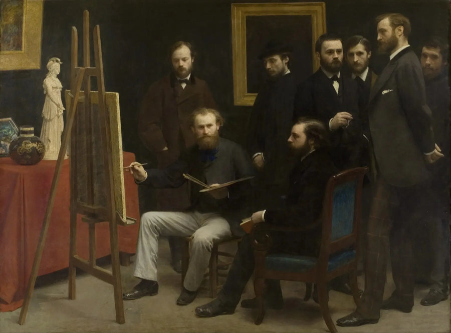 Een atelier in de Batignolles - Henri Fantin-Latour

Source:
Un atelier aux Batignolles - Henri Fantin-Latour