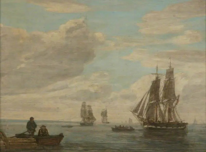 Een kalmte - Eugène Boudin