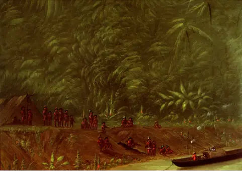 Een kampement van Mura - Schets van een boot - George Catlin

Source:
Un campement de Mura - Croquis de bateau - George Catlin