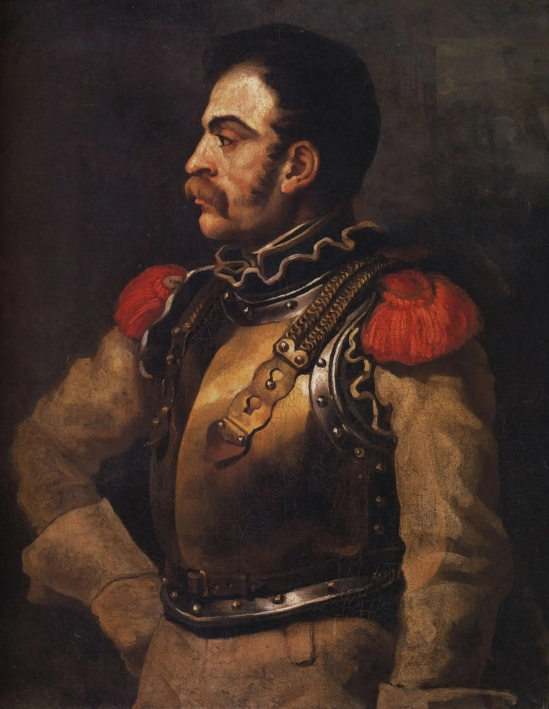 Een karabijnschutter - Théodore Géricault