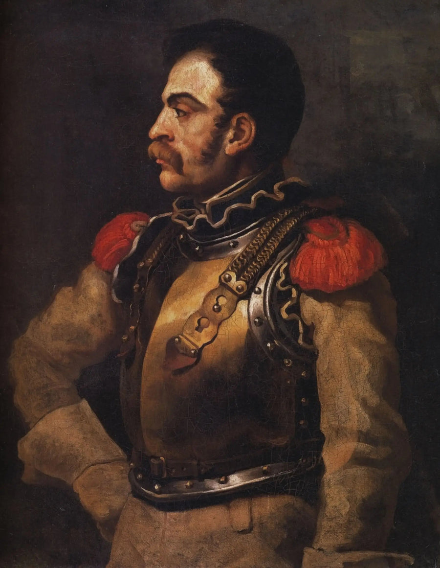 Een karabijnschutter - Théodore Géricault