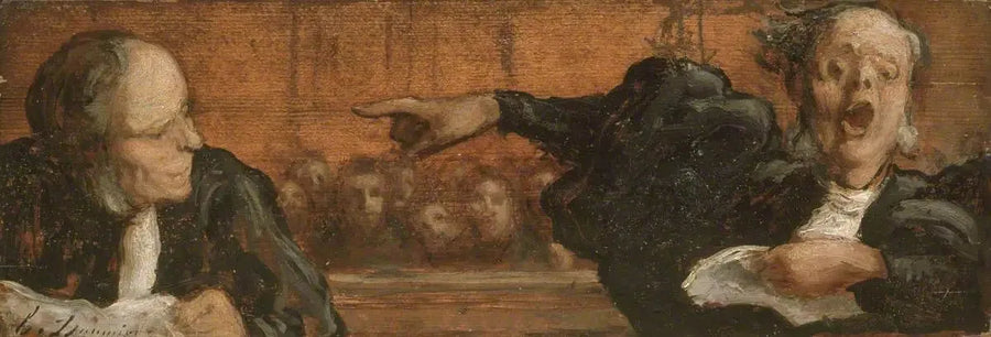 Een beroemd geval - Honoré Daumier