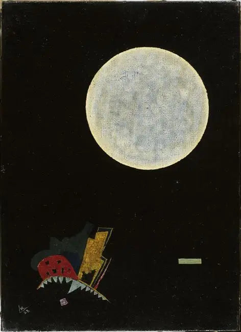 Een cirkel (A) - Vassily Kandinsky