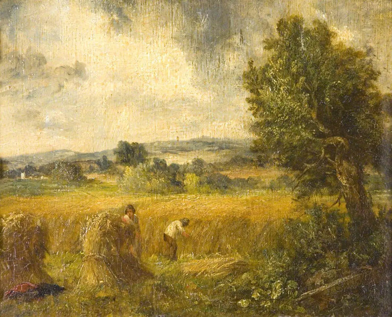 Een maïsveld - John Constable