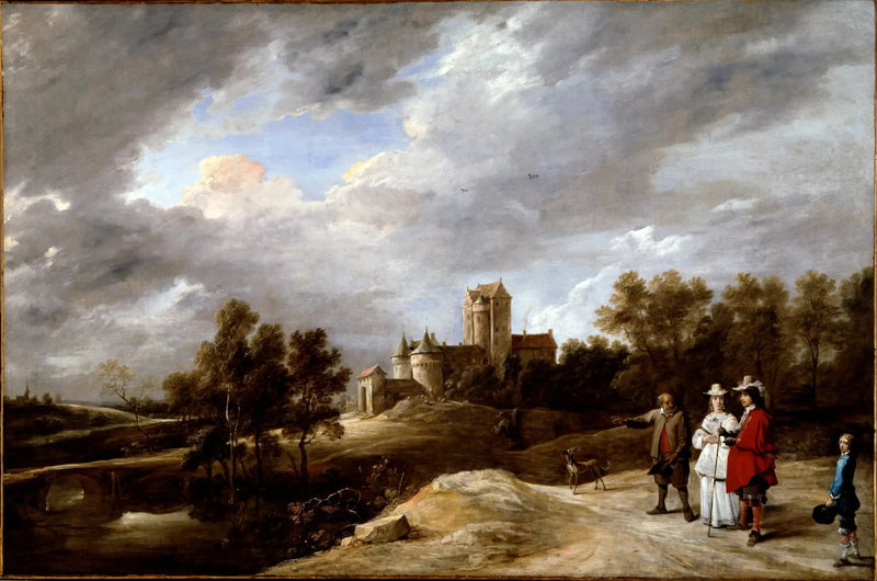 Een kasteel en zijn eigenaar - David Teniers de Jonge

Source:
Un château et son propriétaire - David Teniers le Jeune
