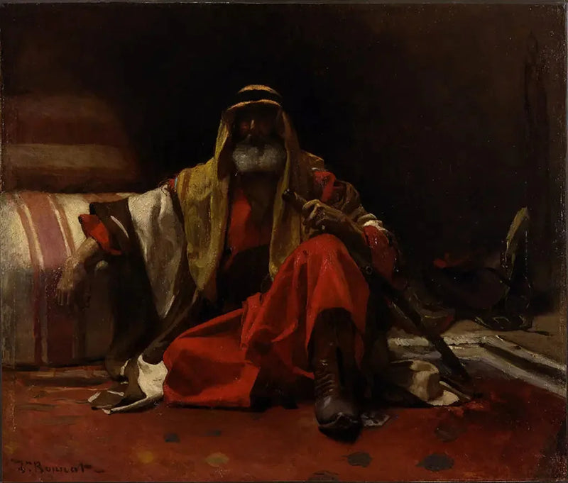 Een Arabische sheikh - Léon Bonnat