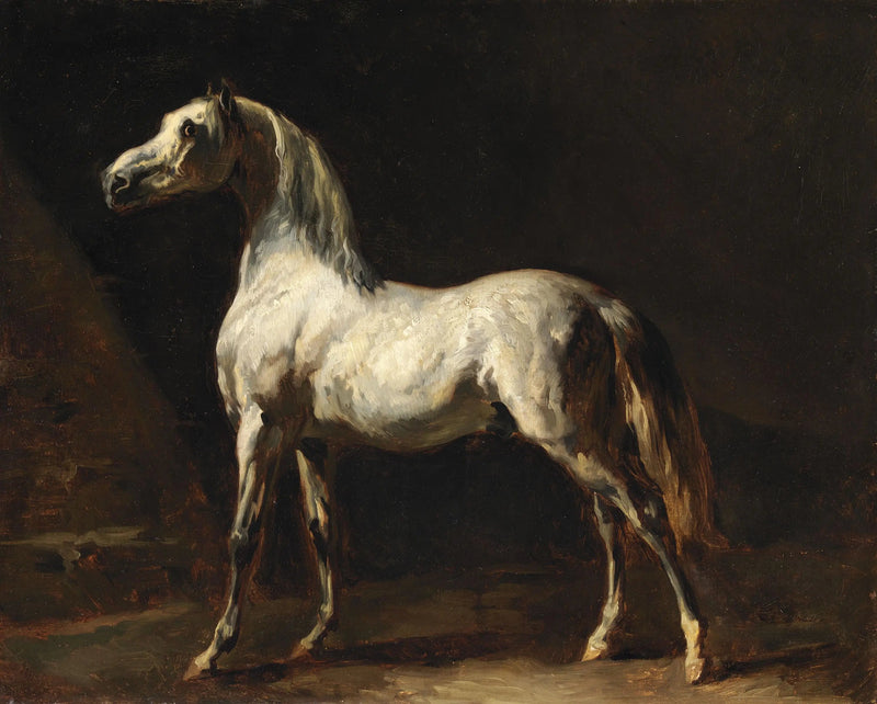Een paard - Théodore Géricault