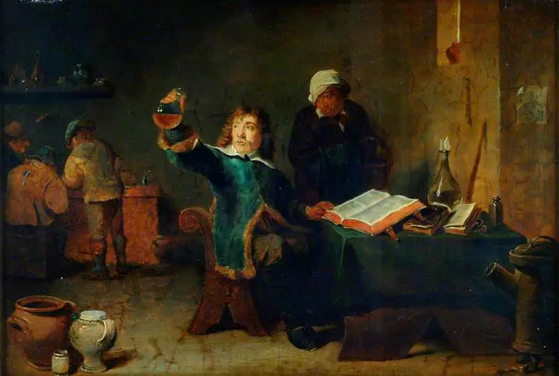 Een chemicus in zijn laboratorium - David Teniers de Jonge

Source:
Un chimiste dans son laboratoire - David Teniers le Jeune