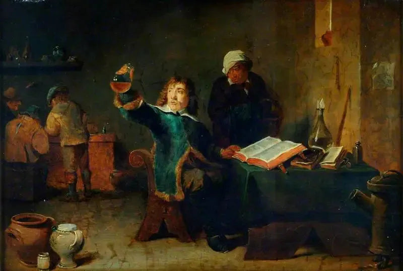 Een chemicus in zijn laboratorium - David Teniers de Jonge

Source:
Un chimiste dans son laboratoire - David Teniers le Jeune
