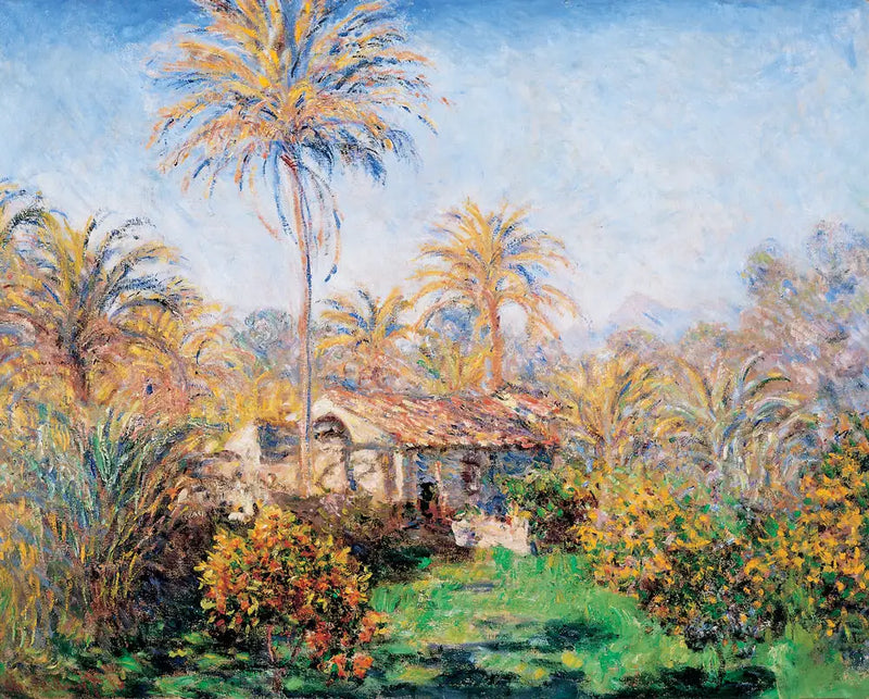 Een boerenerf in Bordighera - Claude Monet
