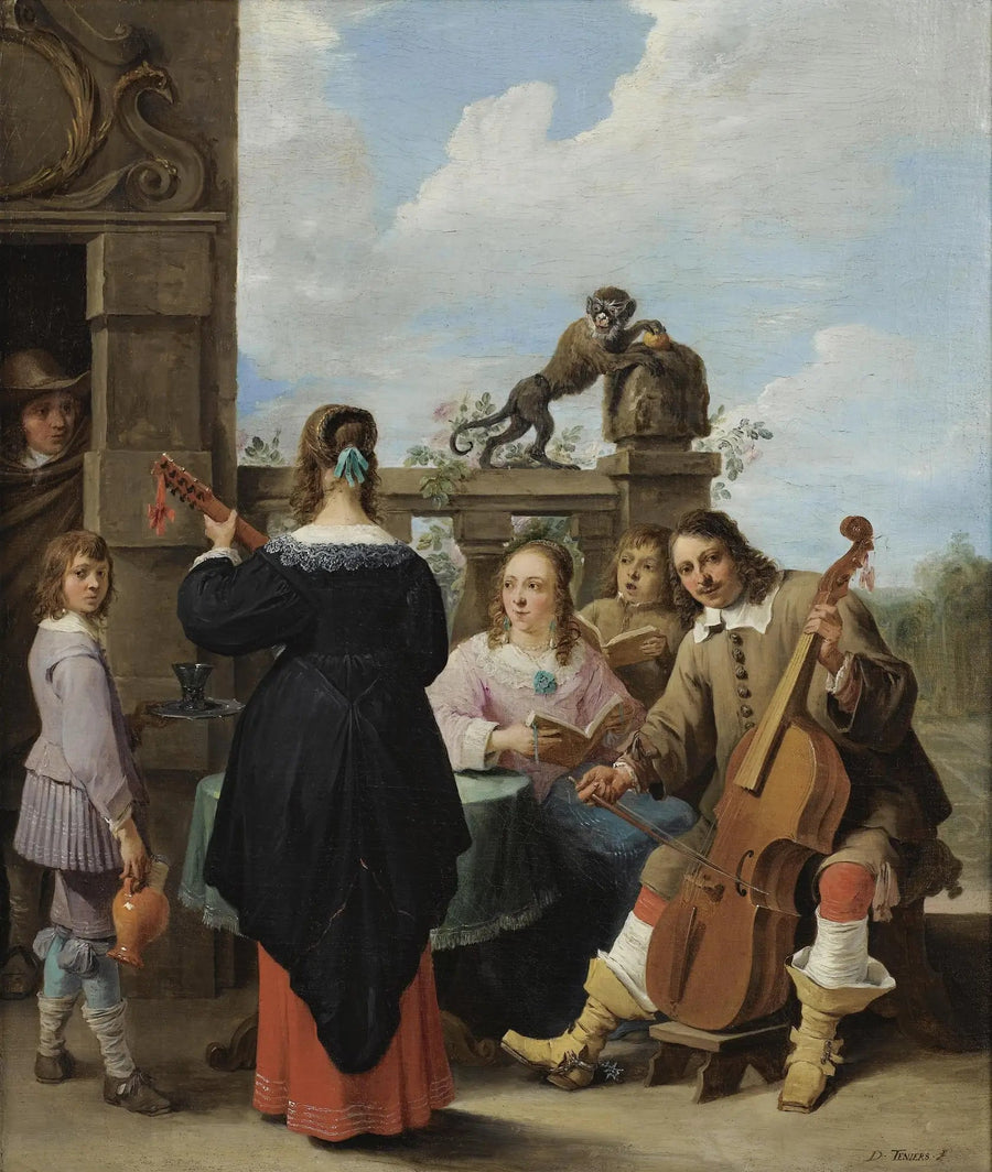 Een familiaal concert op een terras - David Teniers de Jonge

Source:
Un concert familial sur une terrasse - David Teniers le Jeune