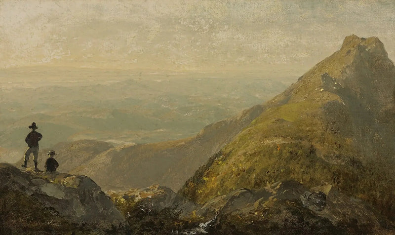 Een schets van de berg Mansfield - Sanford Robinson Gifford