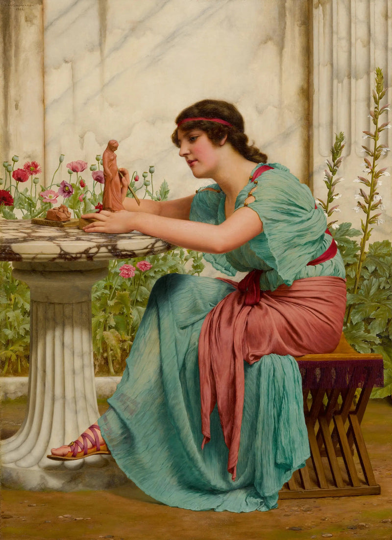 Een dilettant - John William Godward