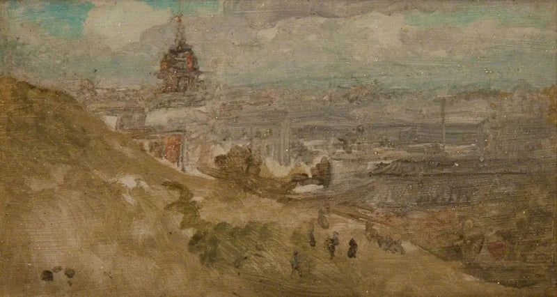 Een verre koepel - James Abbott McNeill Whistler