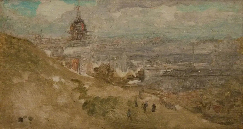 Een verre koepel - James Abbott McNeill Whistler