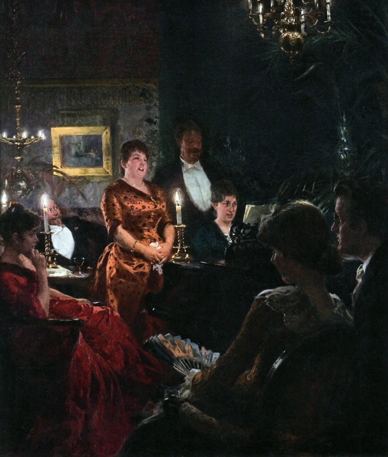 Een duo - Peder Severin Krøyer