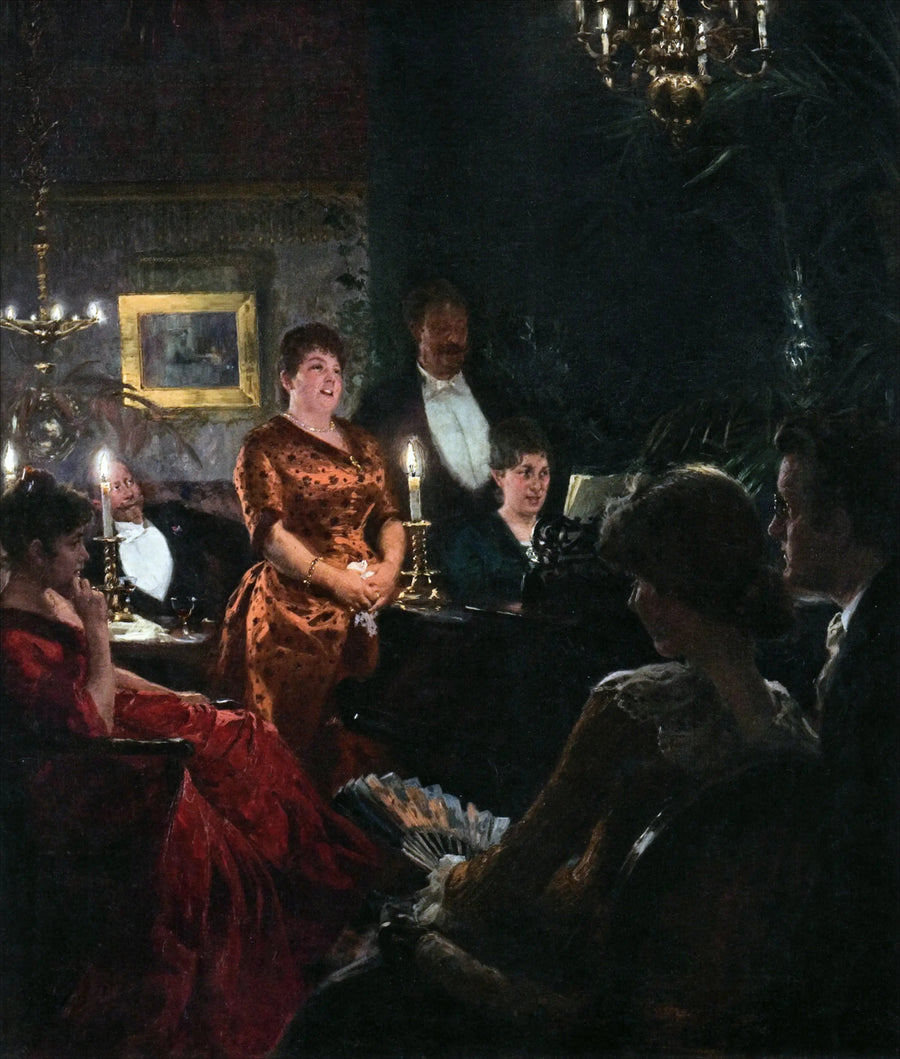 Een duo - Peder Severin Krøyer