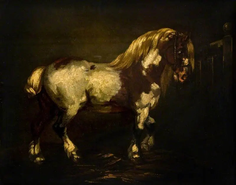 Een schimmel - Théodore Géricault