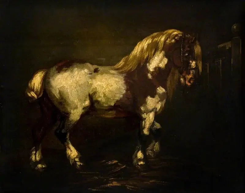 Een schimmel - Théodore Géricault