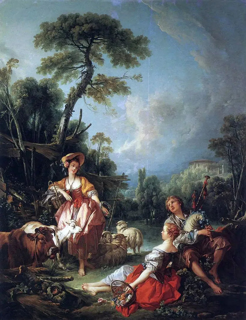 Een Pastorale Zomer - François Boucher