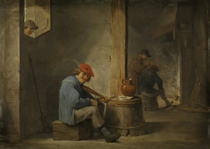 Een boer speelt muziek - David Teniers de Jonge

Source:
Un fermier joue de la musique - David Teniers le Jeune