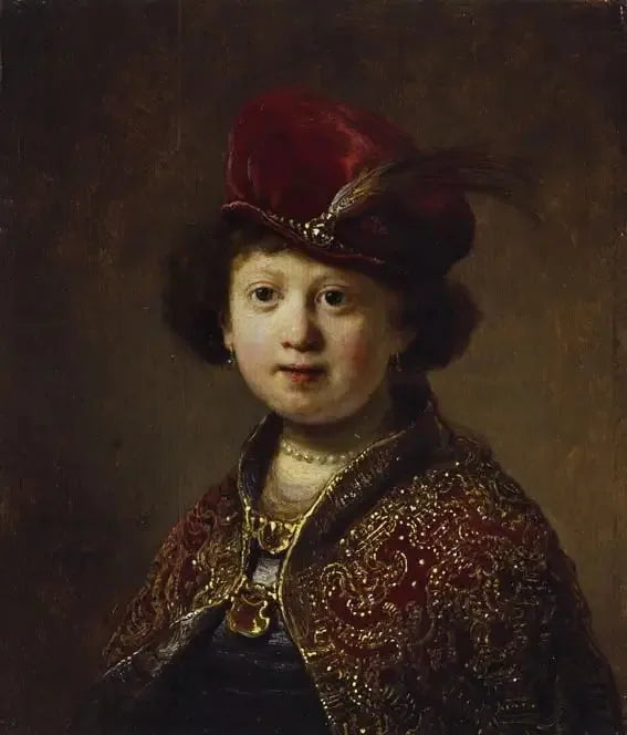 Un garçon en costume fantaisiste - Rembrandt image 1 reproduction réalisée par Alpha Reproduction