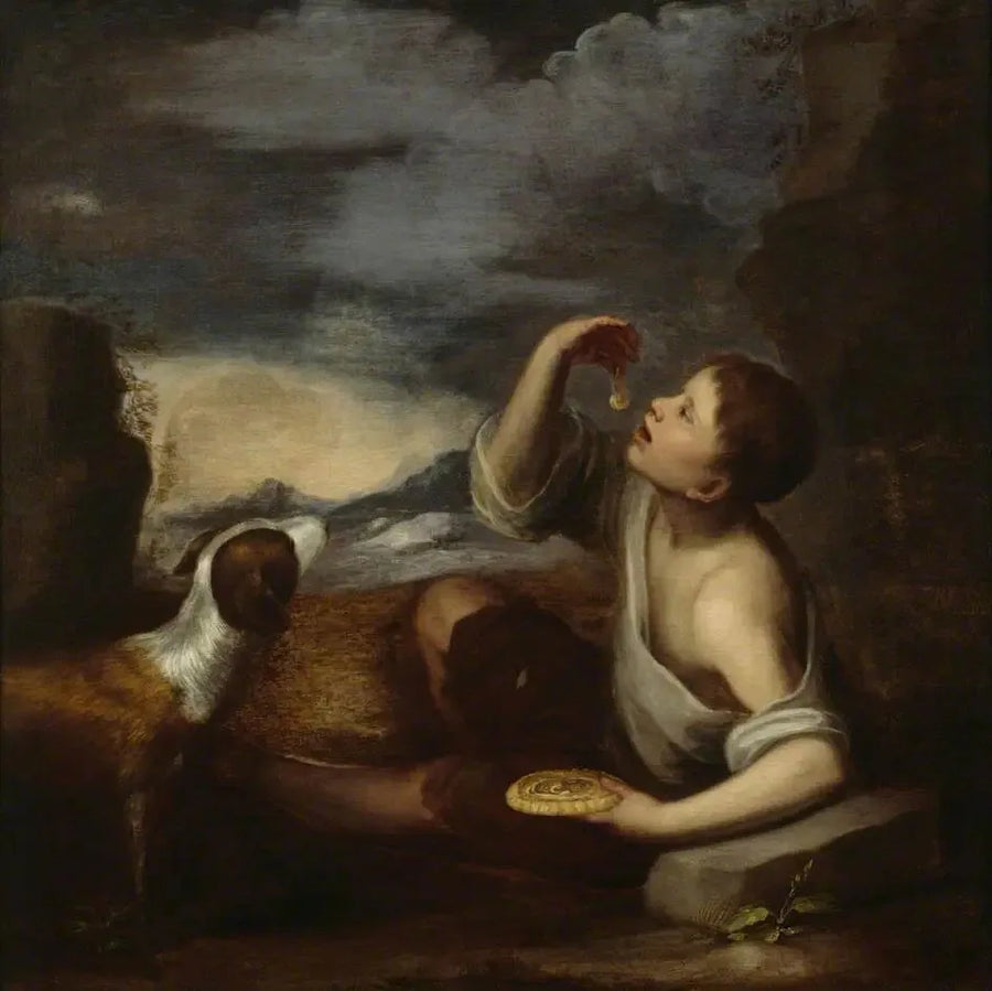 Een Spaanse jongen met een hond - Bartolomé Esteban Murillo

Source:
Un garçon espagnol avec un chien - Bartolomé Esteban Murillo