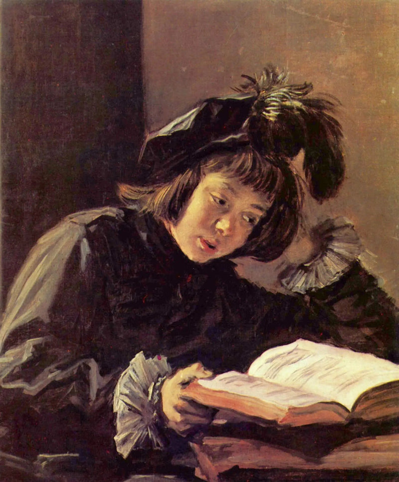 Een jongen die leest, misschien Nicolaes Hals - Frans Hals

Source:
Un garçon lisant, peut-être Nicolaes Hals - Frans Hals