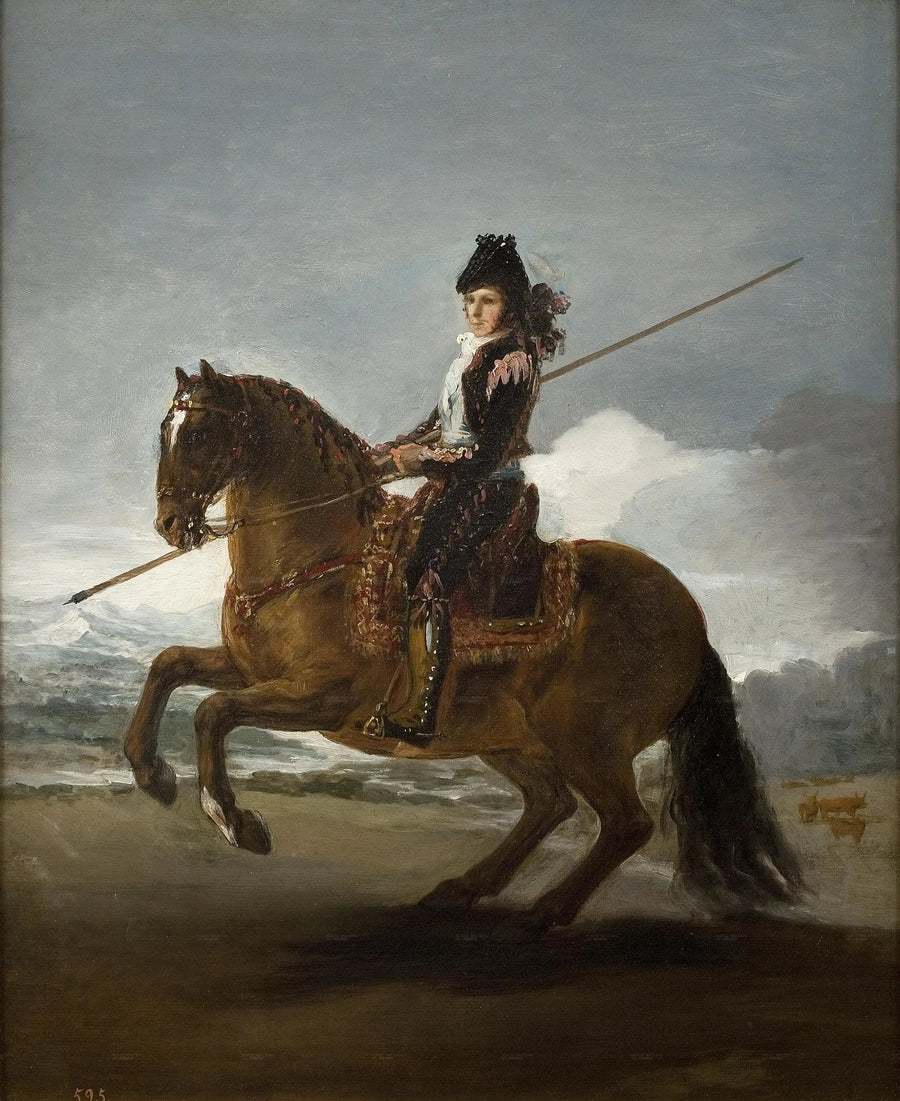 Een Garrochista - Francisco de Goya