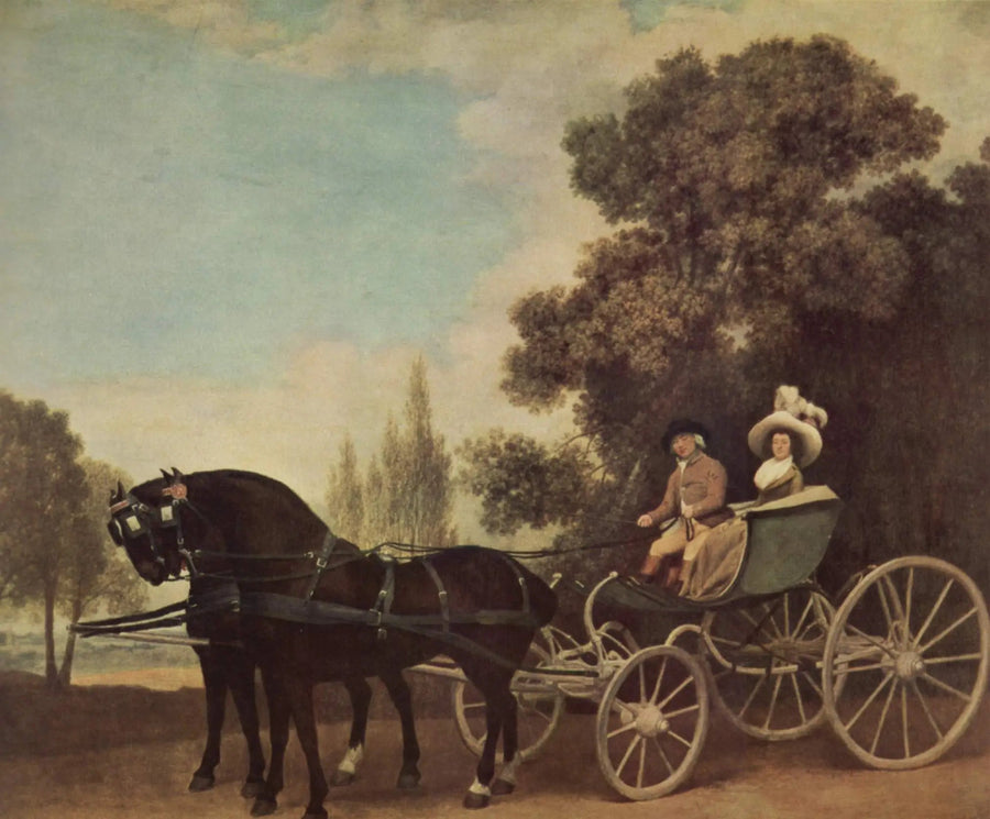 Een heer die een dame in een phaéton rijdt - George Stubbs

Source:
Un gentleman conduisant une dame dans une phaéton - George Stubbs