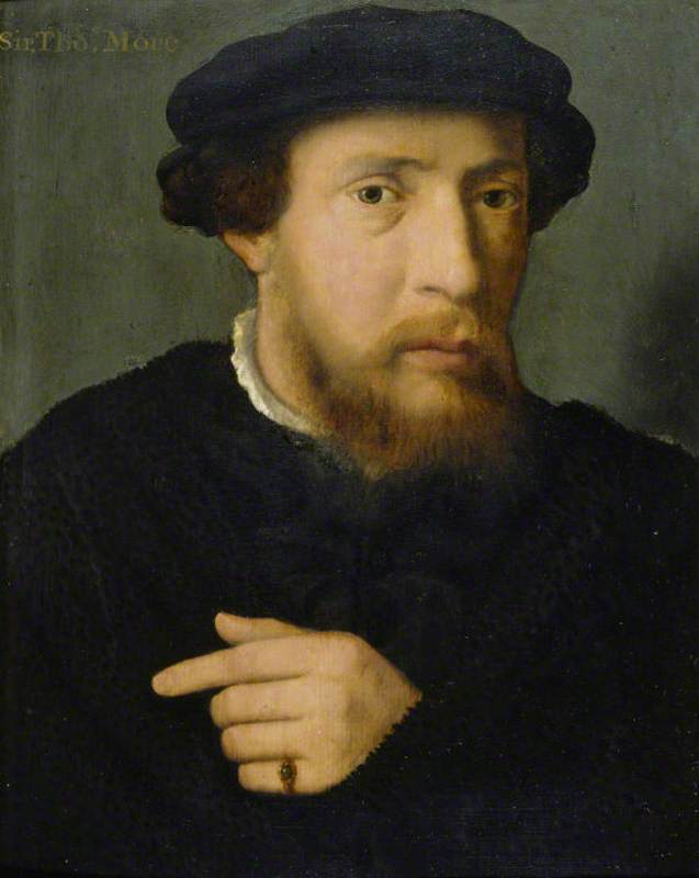 Een man met een smaragdgroene ring - Joos van Cleve