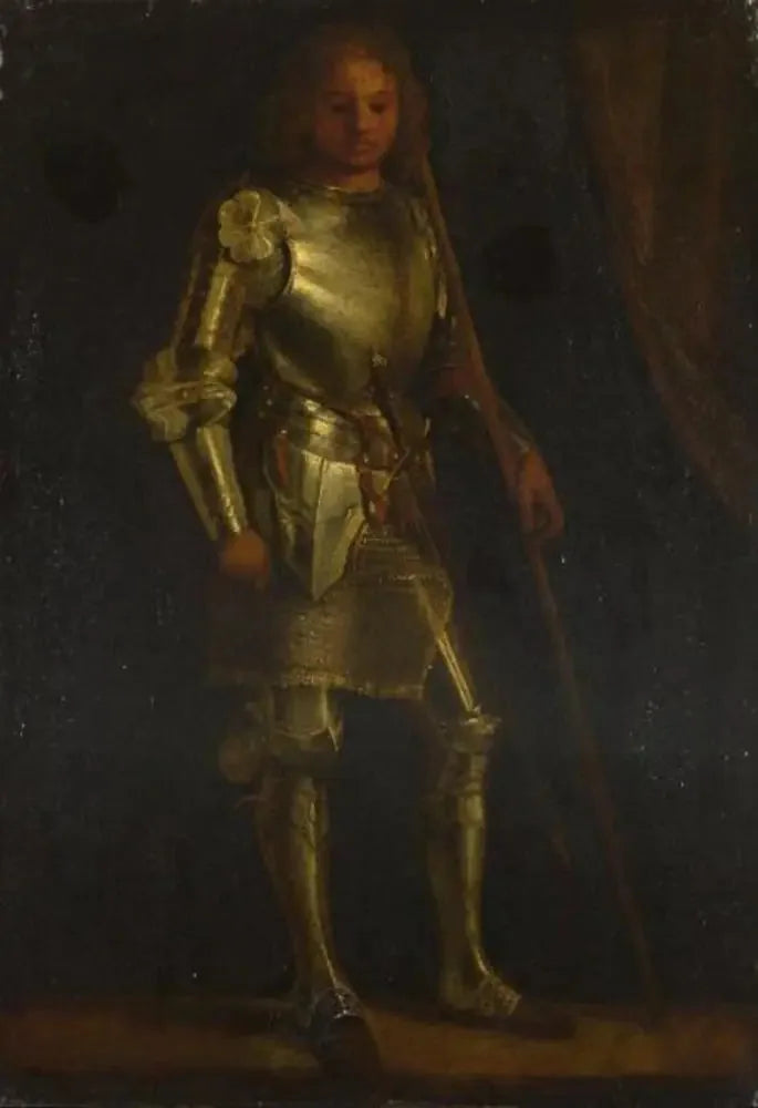 Een man in harnas - Giorgione